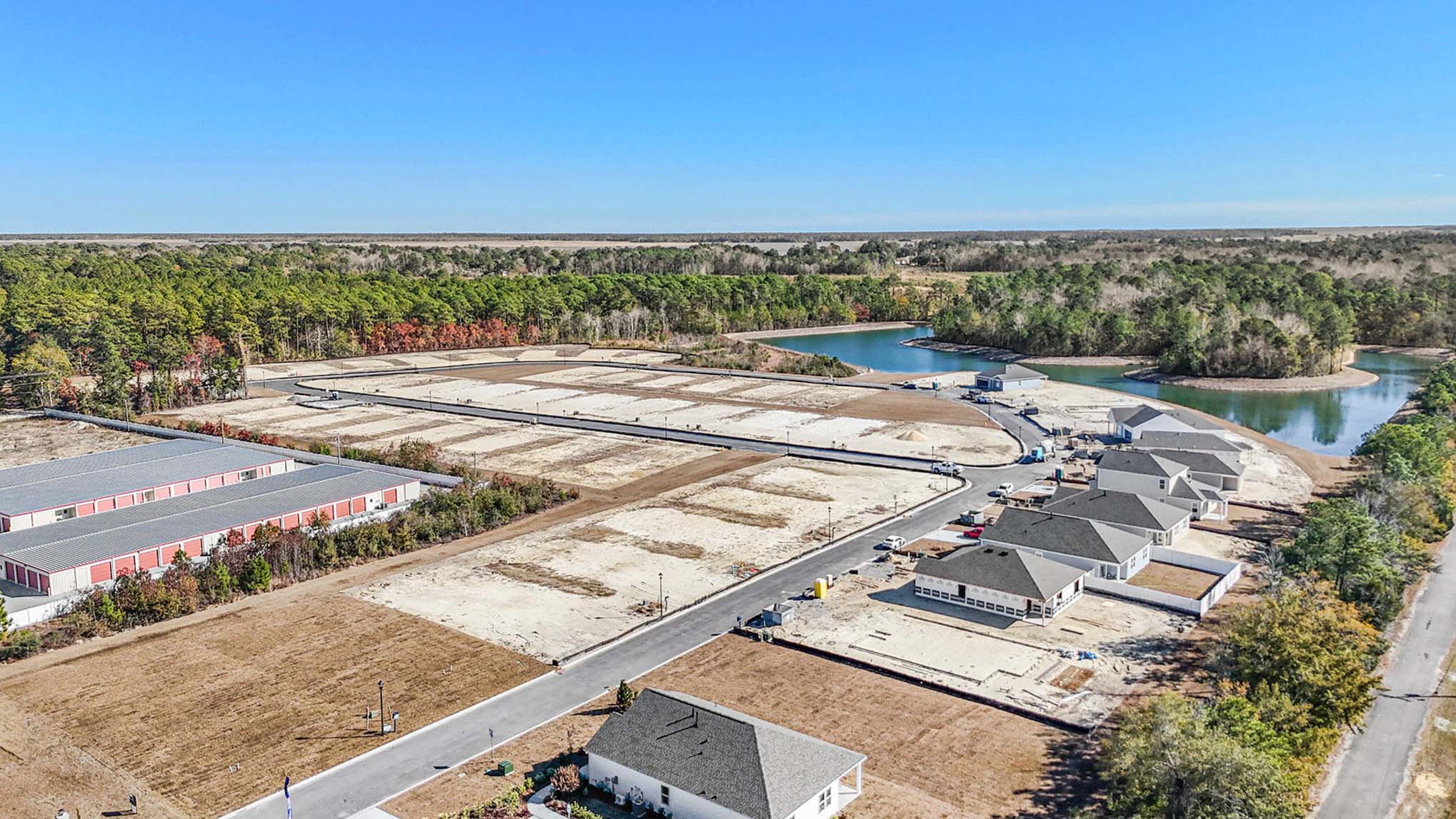 Aerial of community