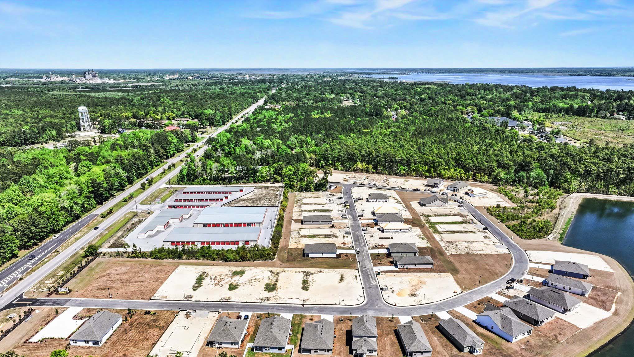 Aerial of community