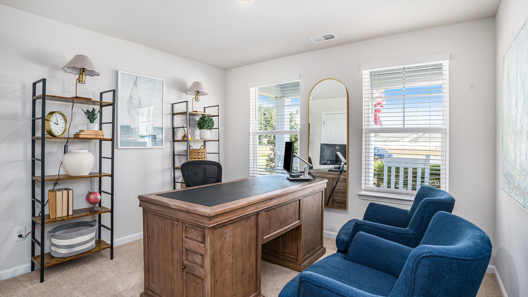 Aria model office style room