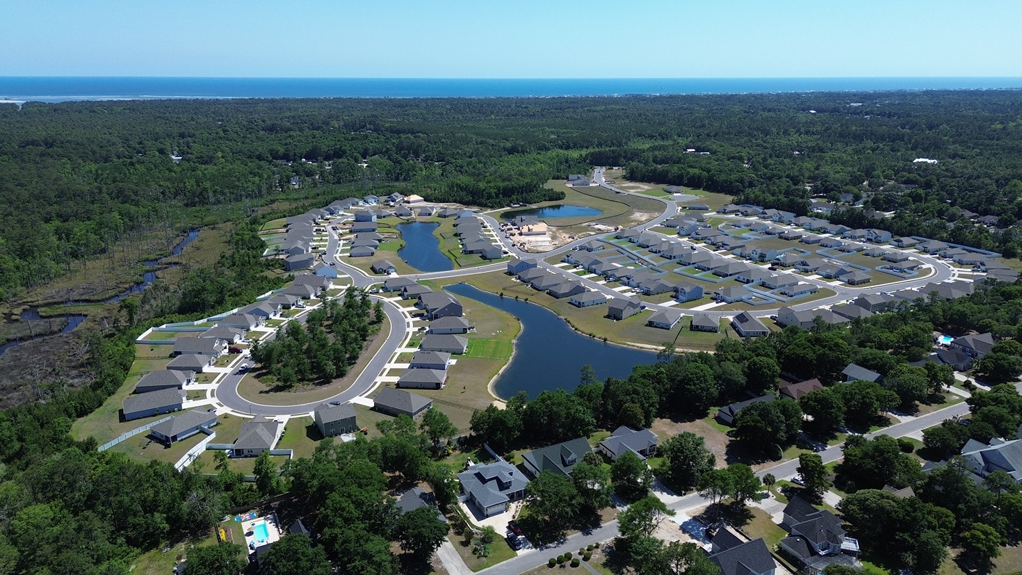 aerial of community