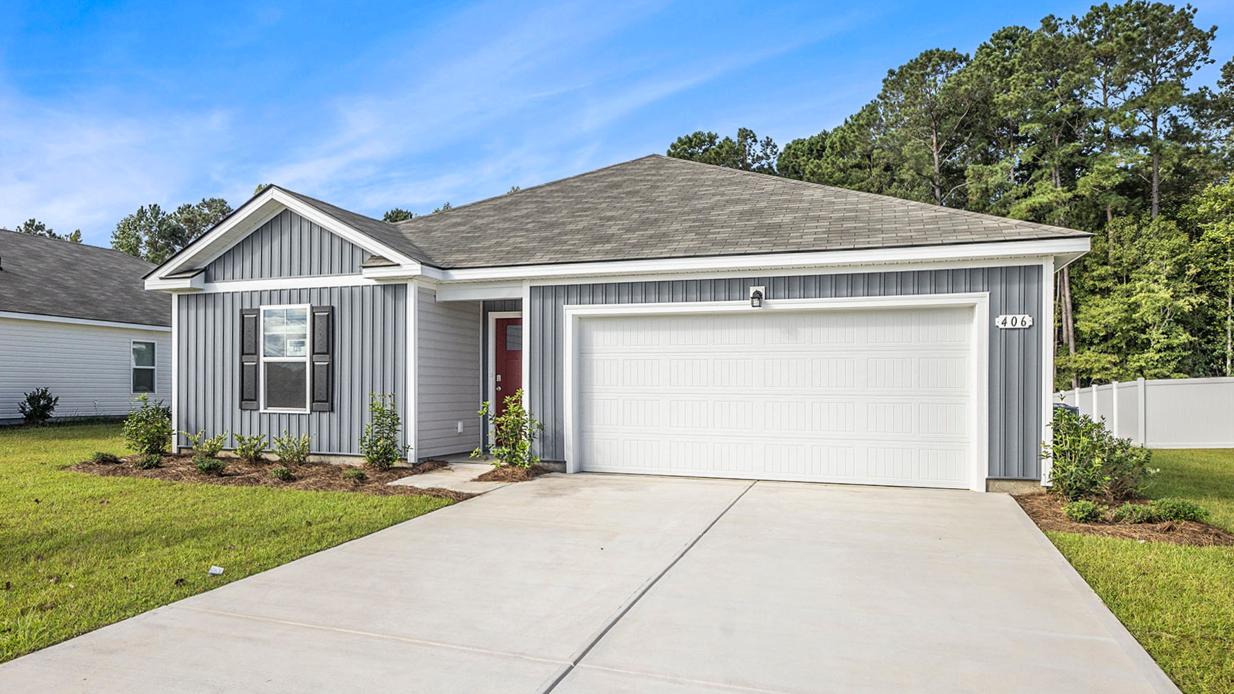 Single story home