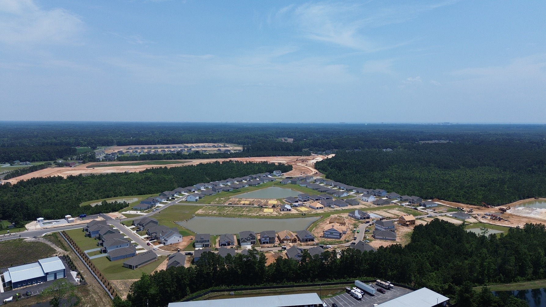 aerial of community