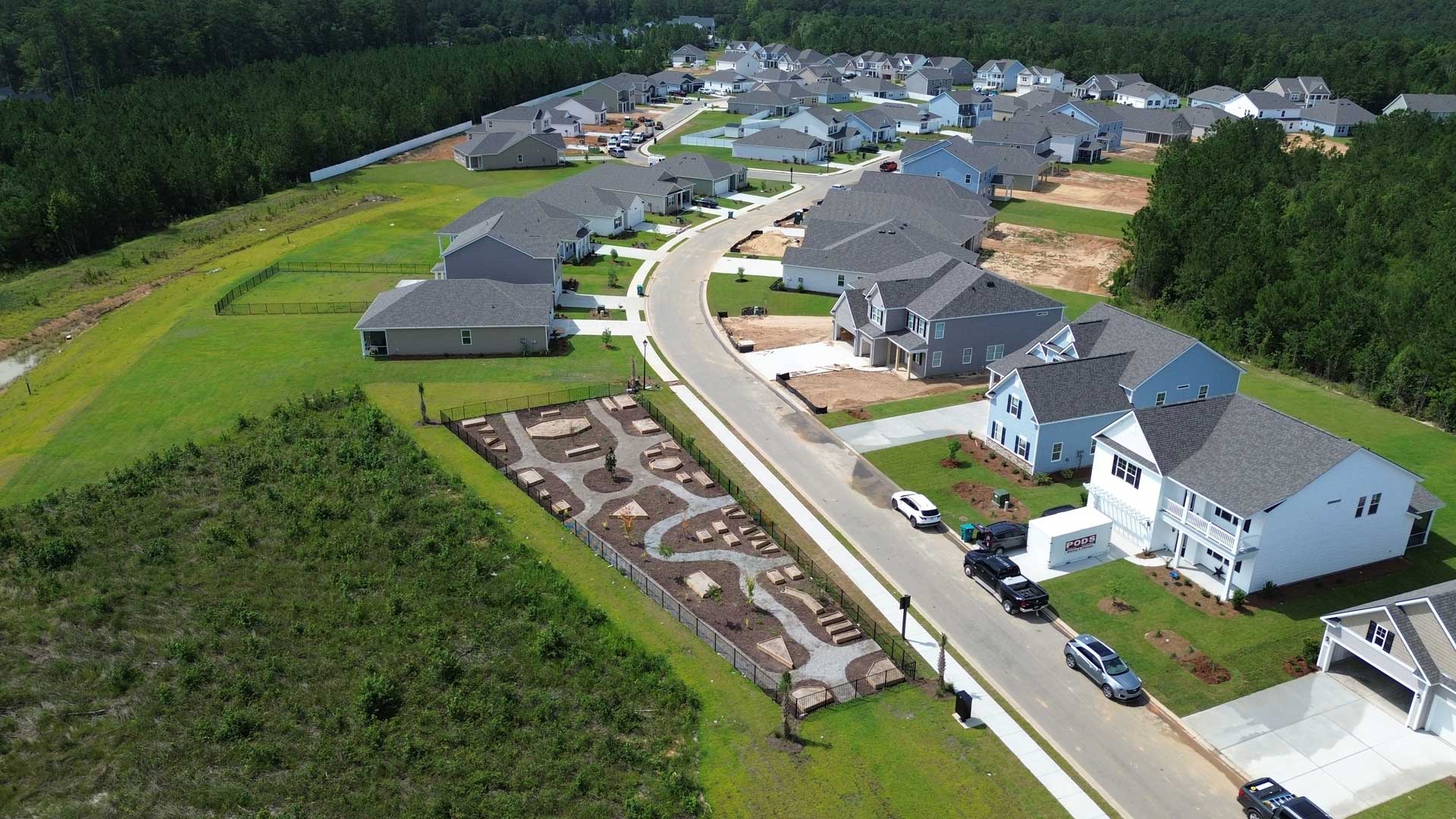 Aerial of Community