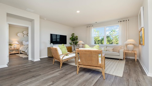 Cali spacious living room overview