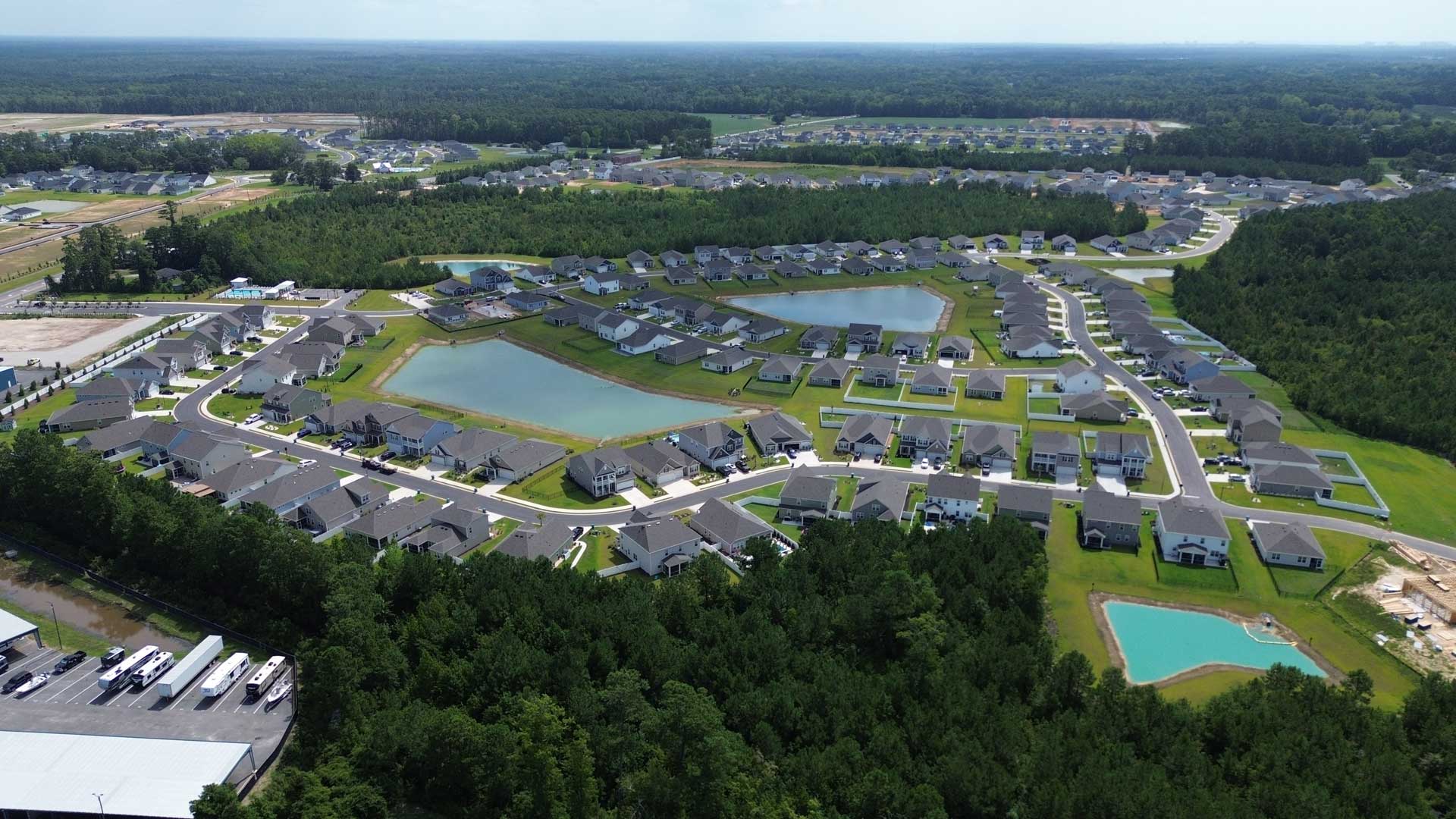 Aerial of Community