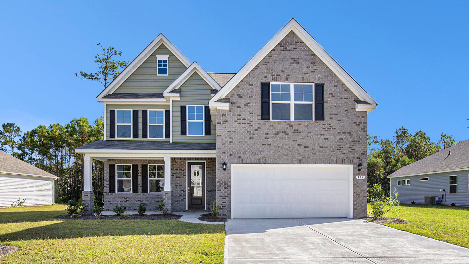 two story home