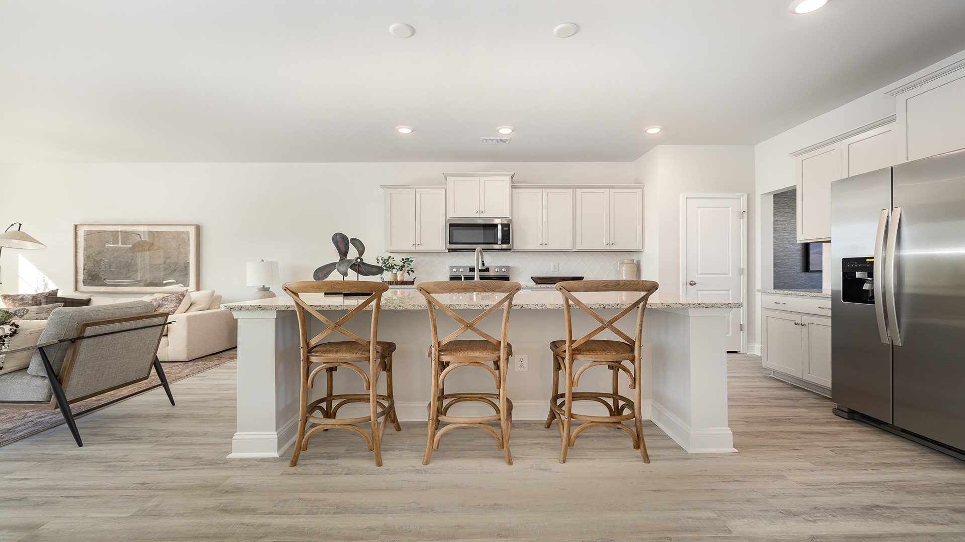 Tillman kitchen with stainless steel appliances