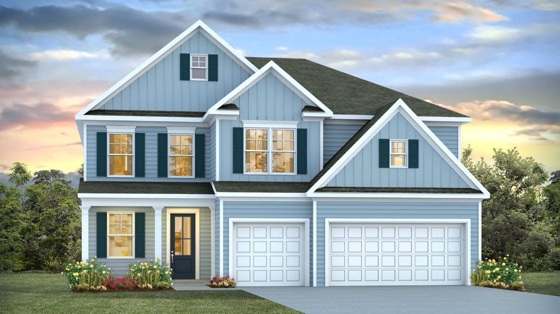 two story home