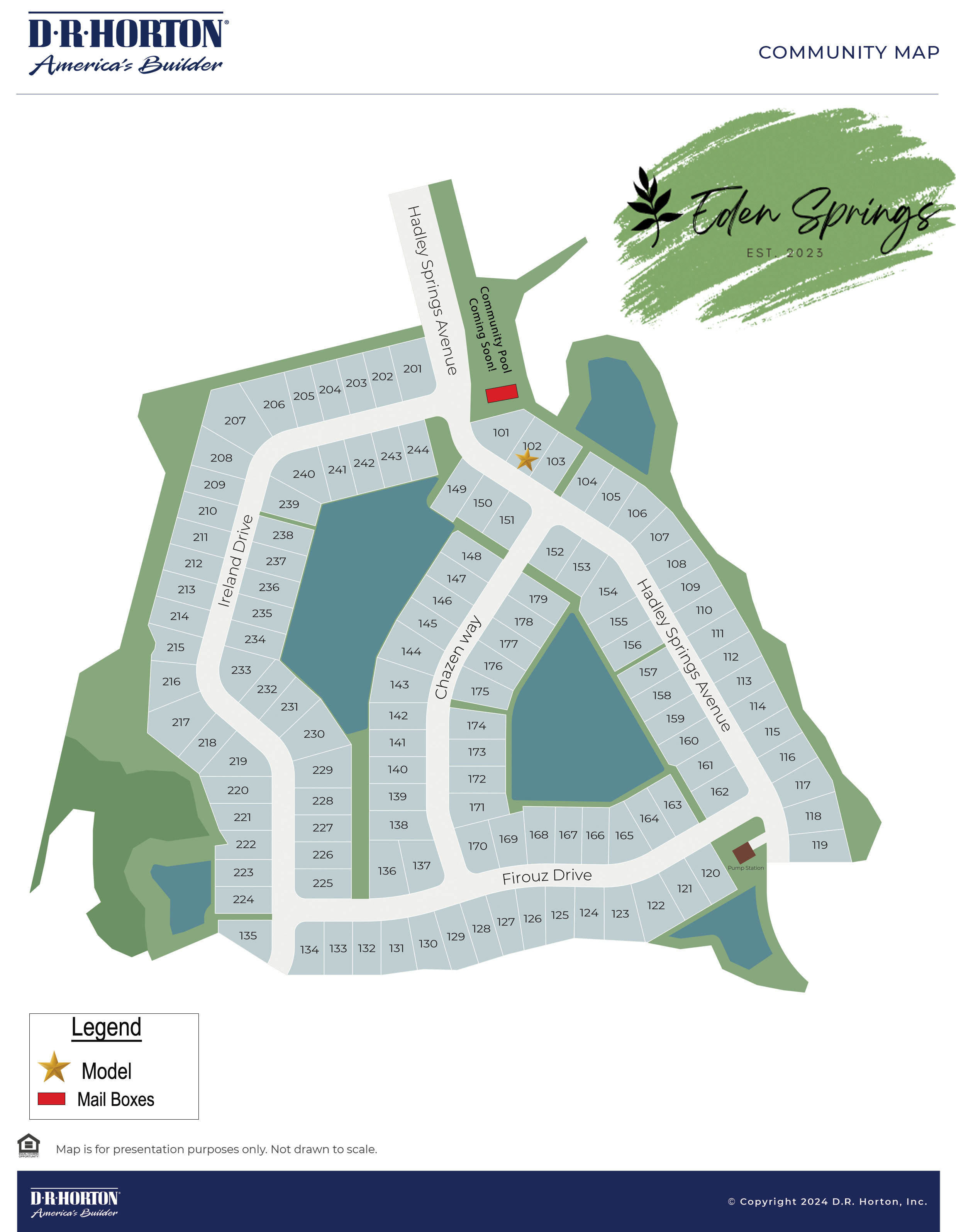 Static Lot Map