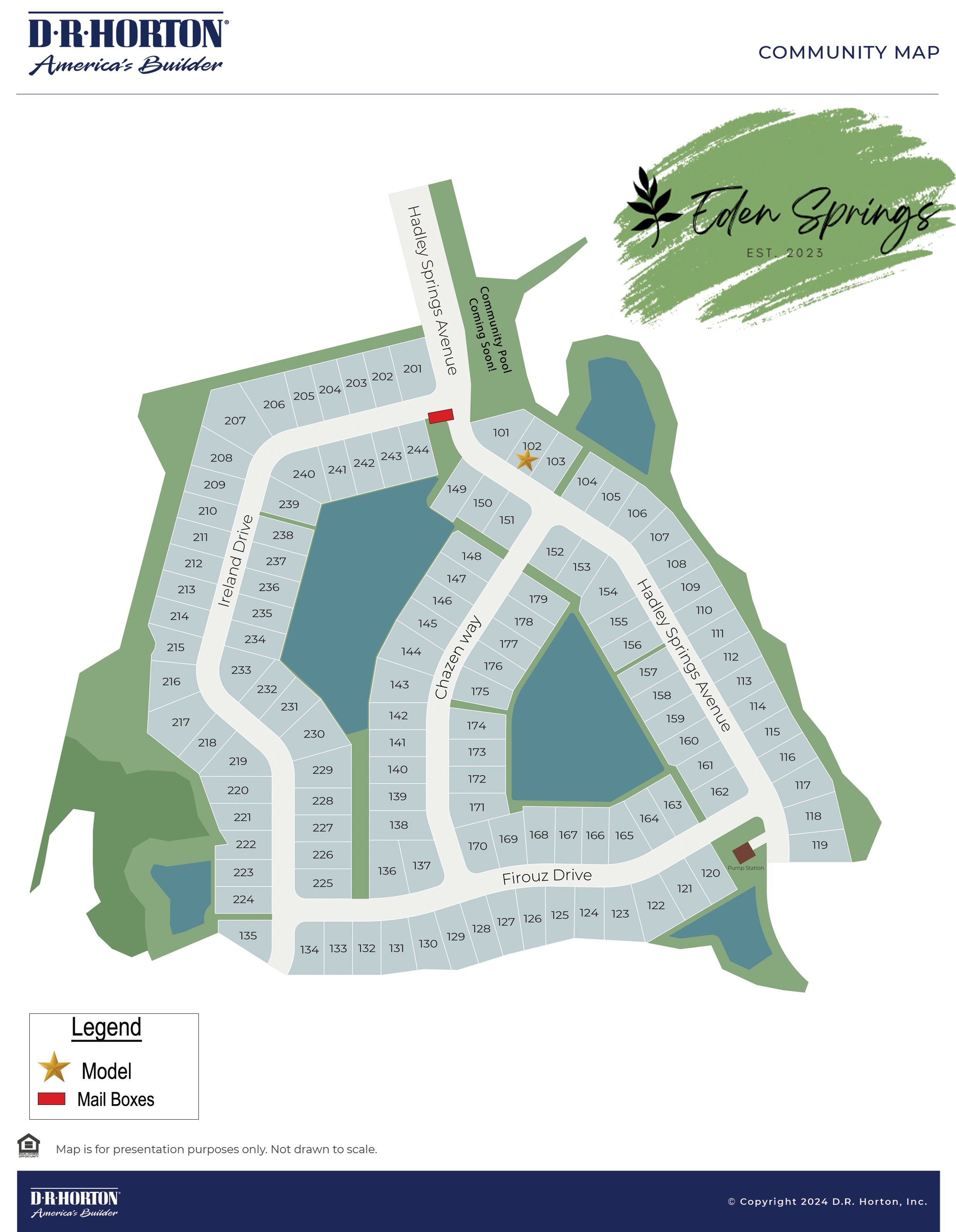 Static Lot Map