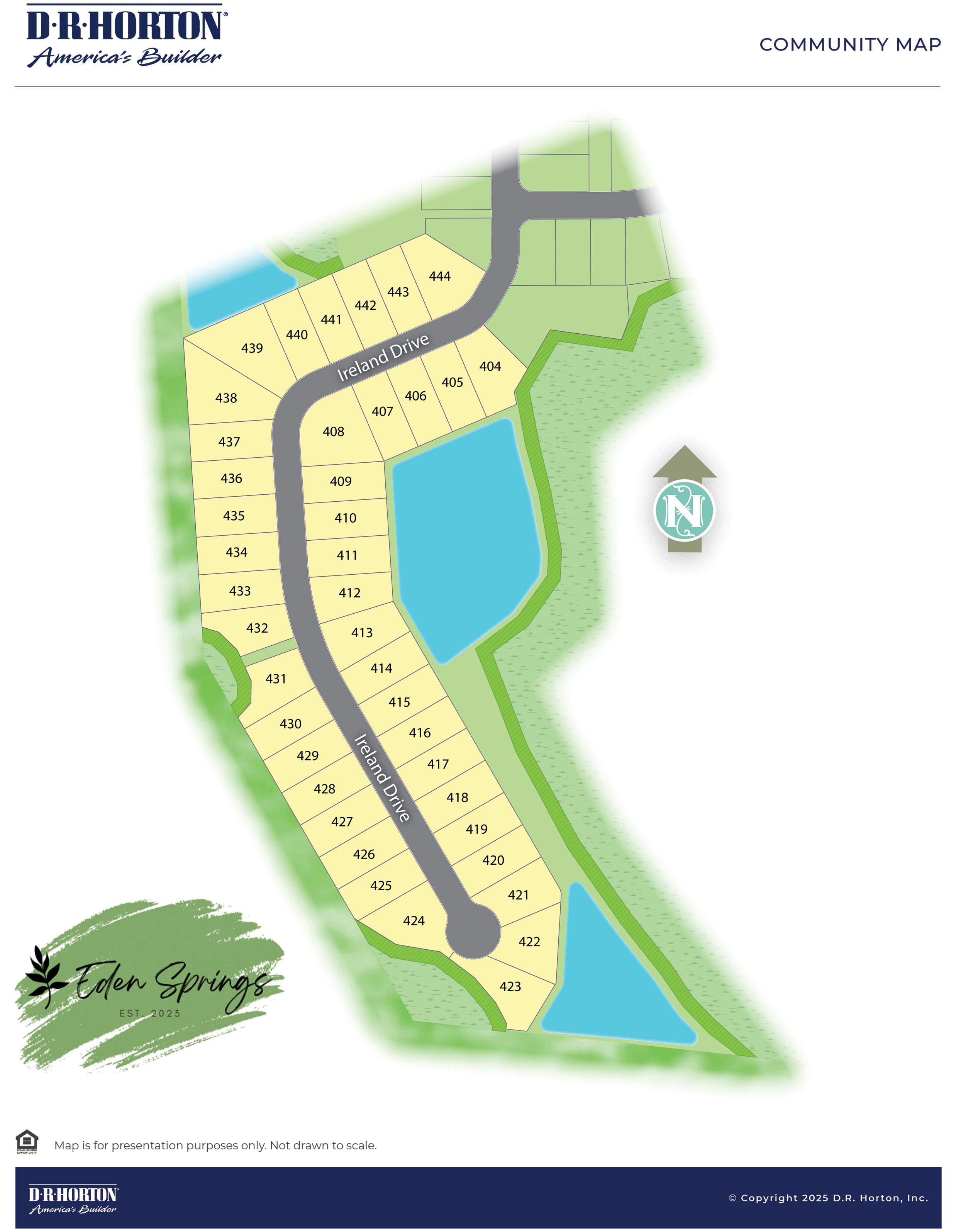 Static Lot Map