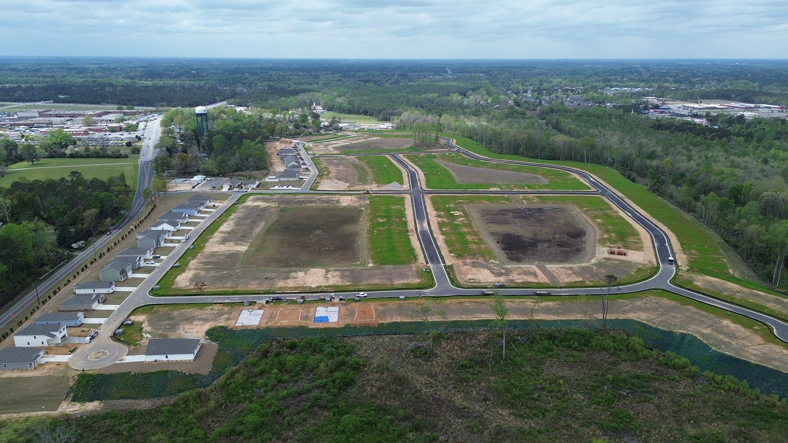 aerial of community