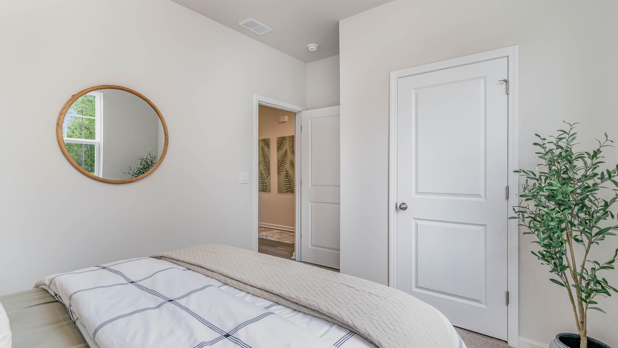 front bedroom with single window
