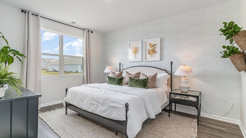 bedroom with carpet flooring