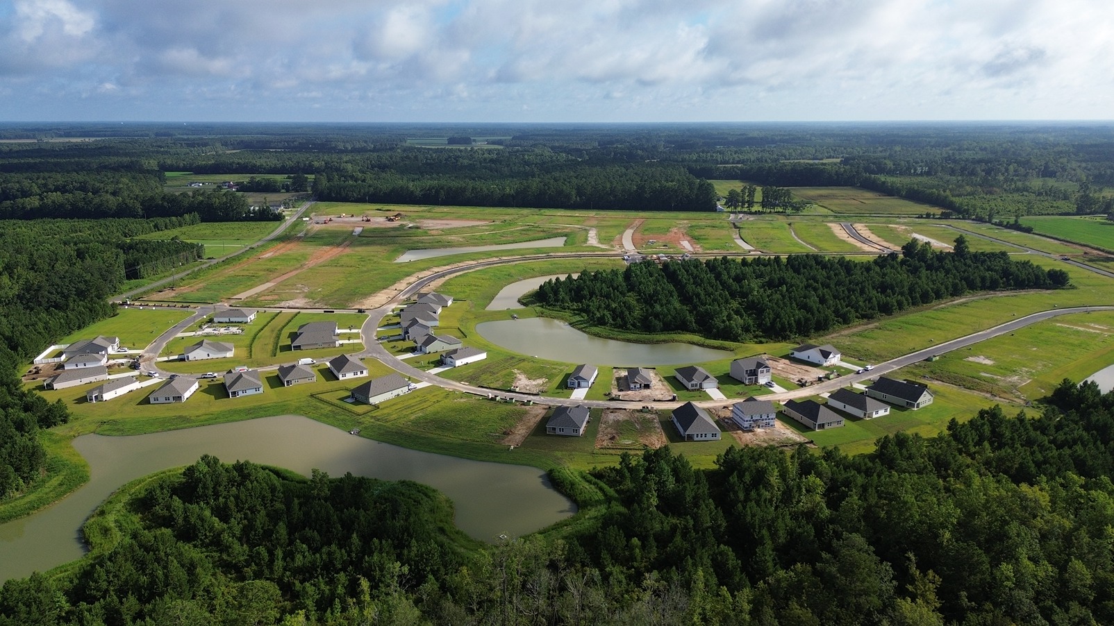 Aerial of community