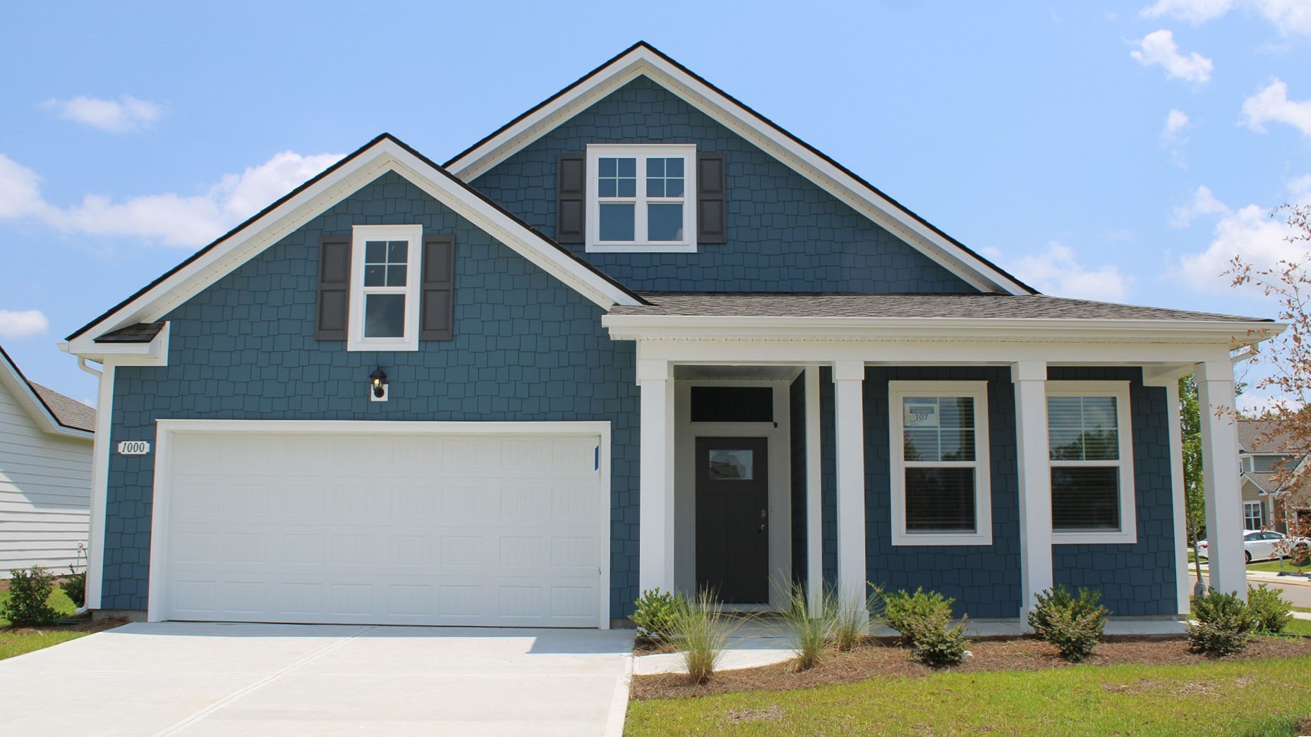 two story home with vinyl siding