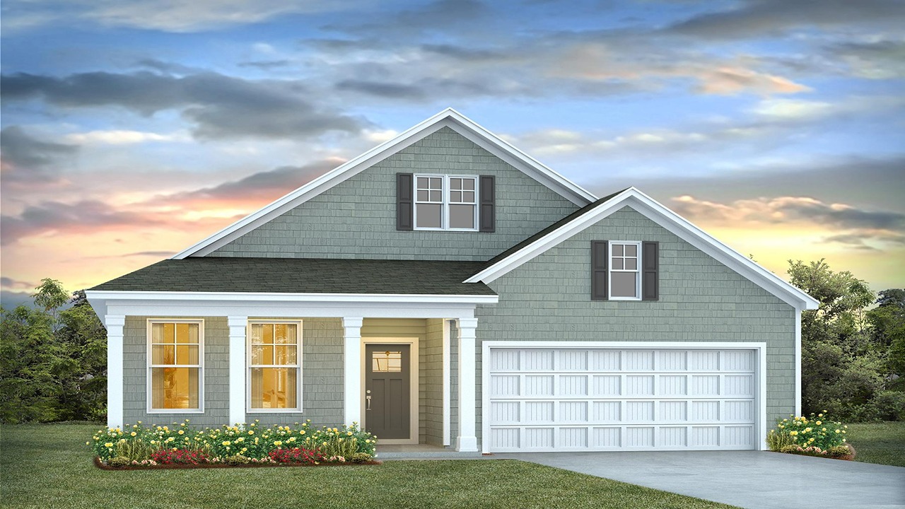 single story home with vinyl siding