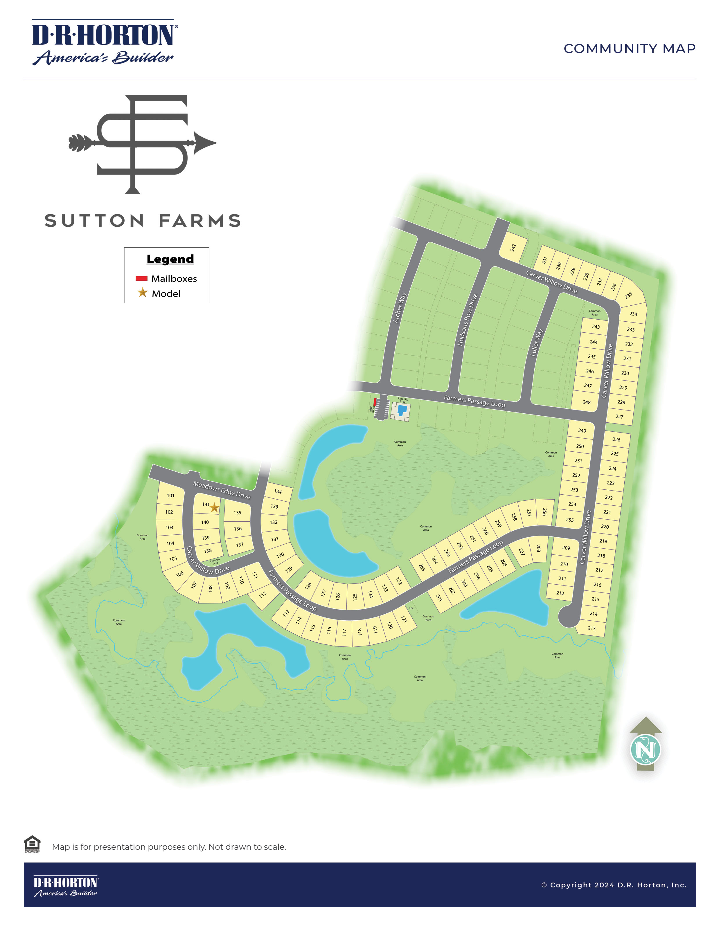 Static Lot Map