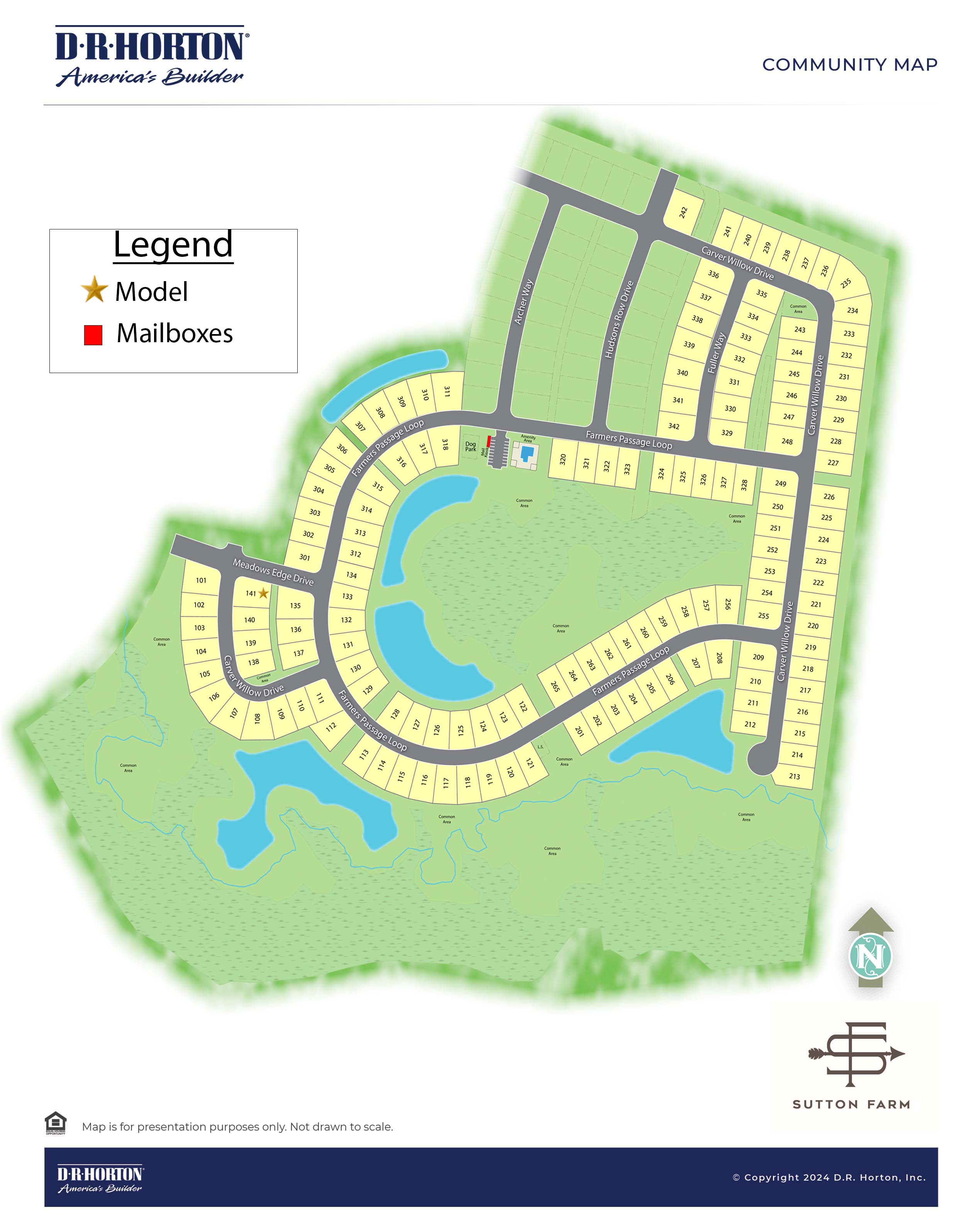 Static Lot Map