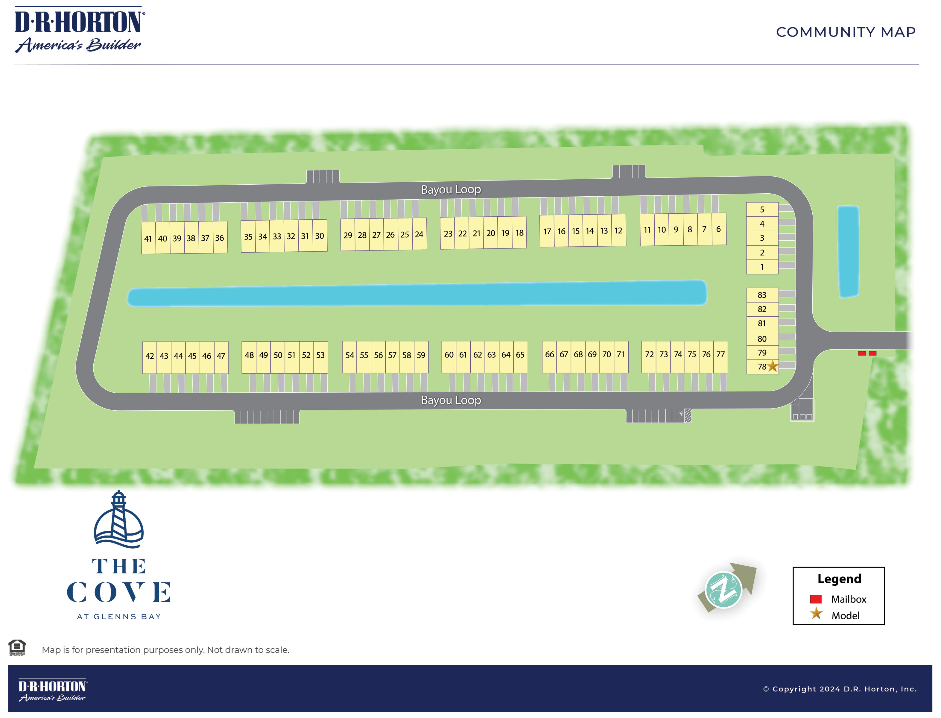 Static Lot Map
