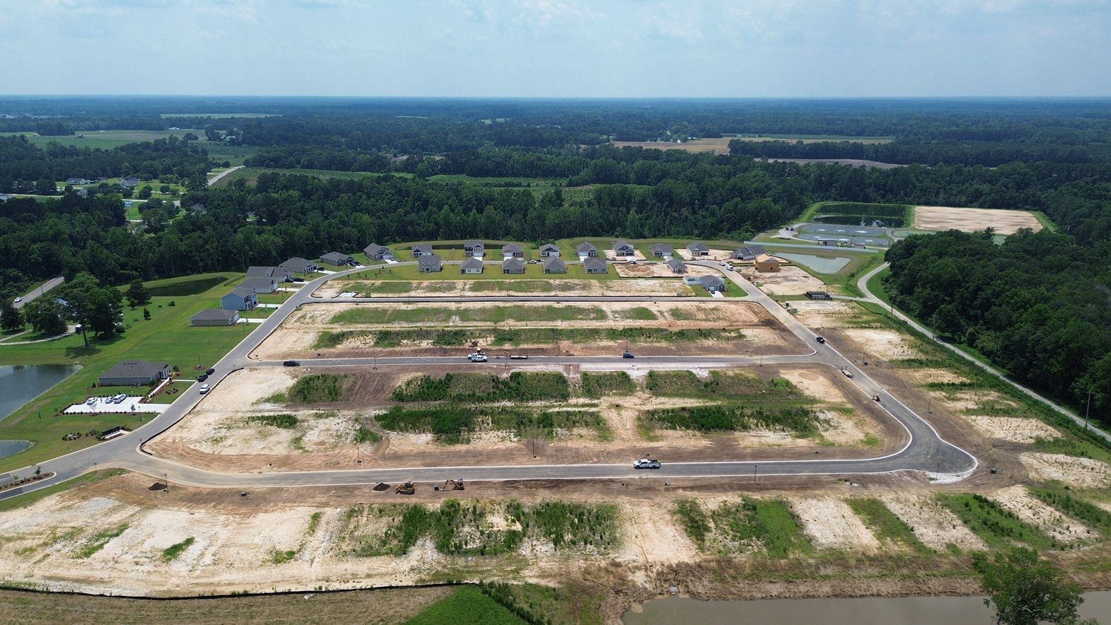 aerial of community