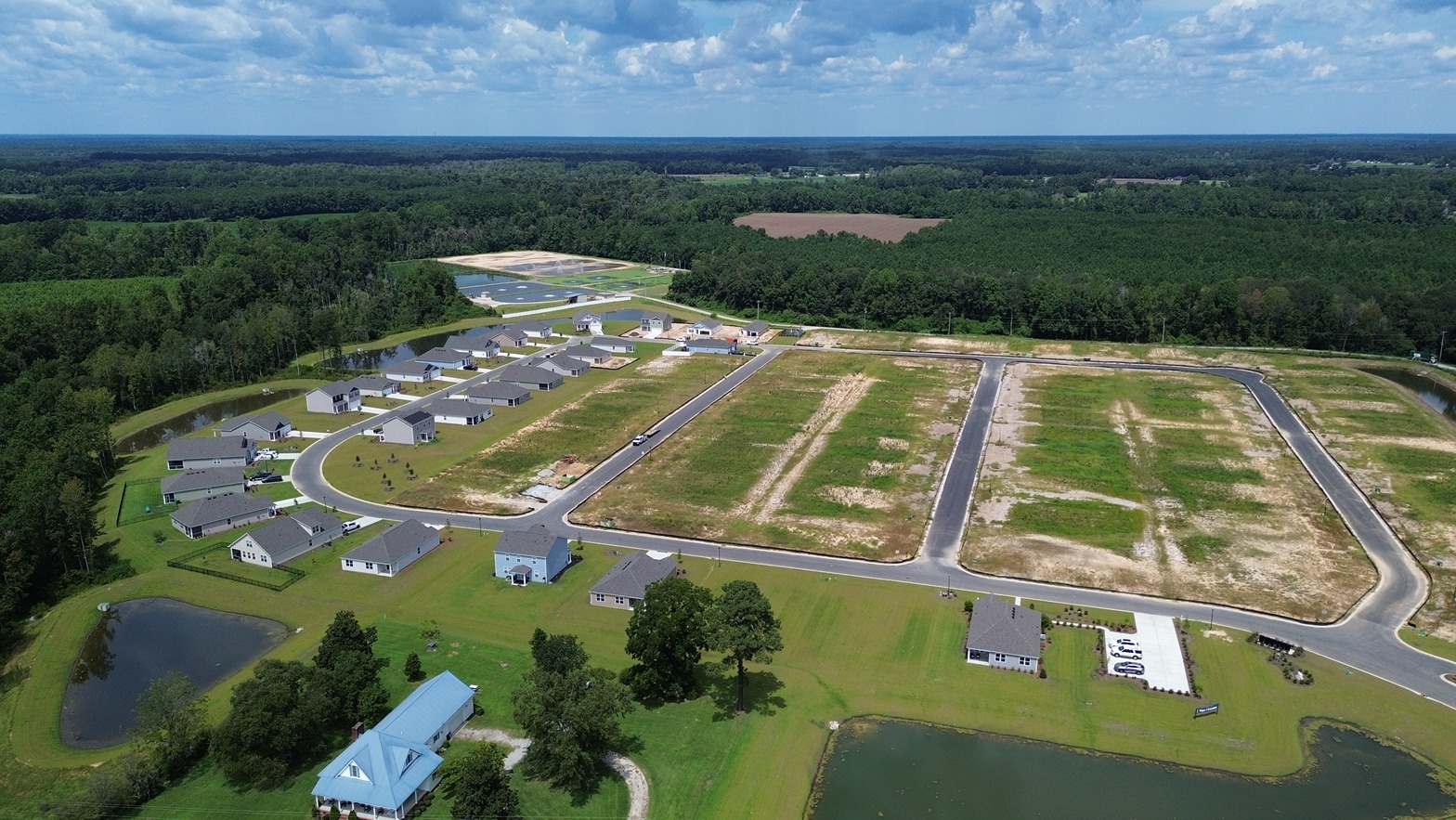 aerial of community