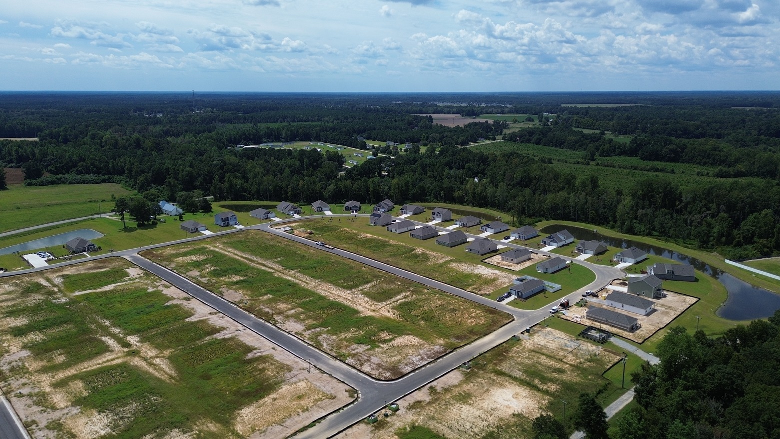 Aerial of community