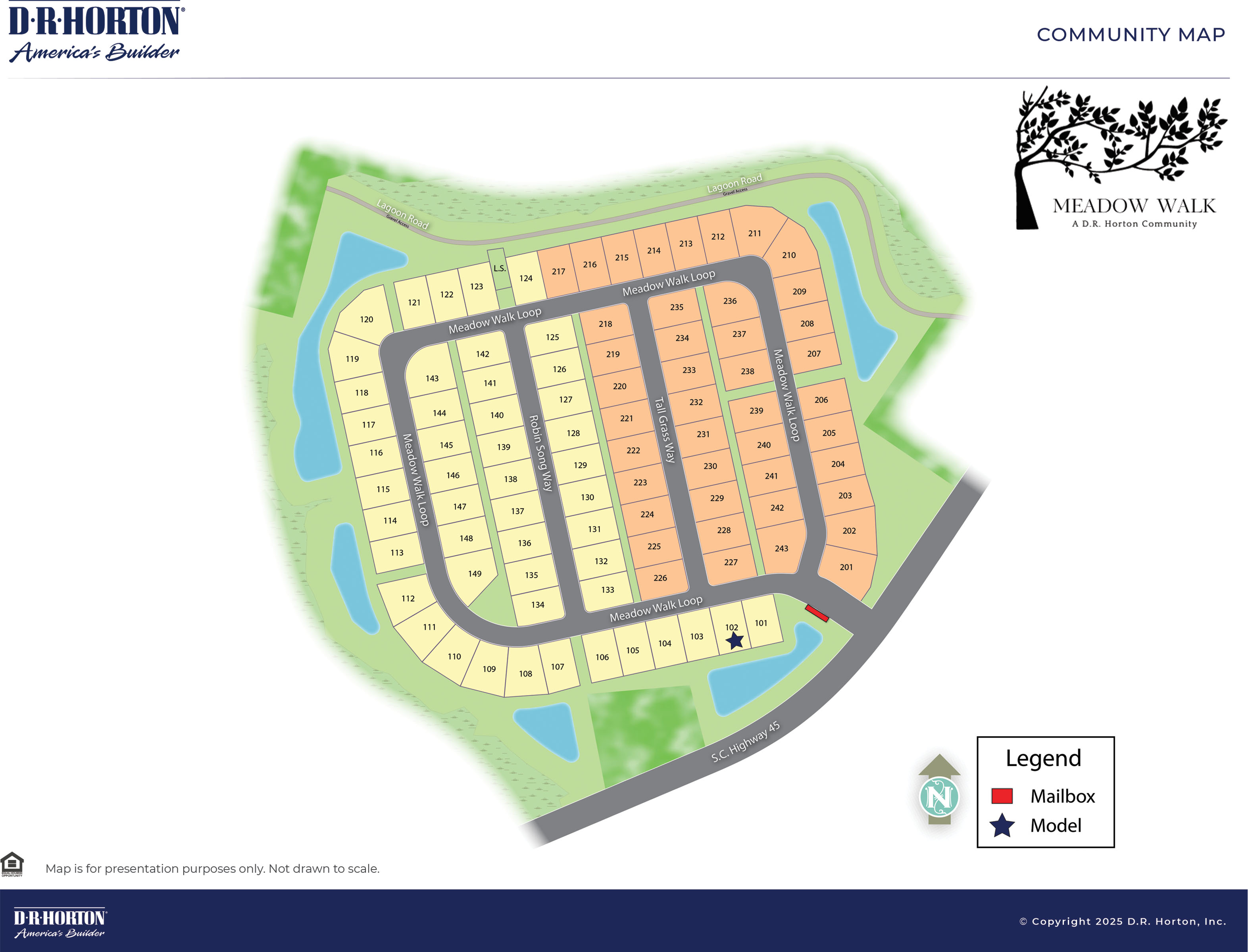 Static Lot Map