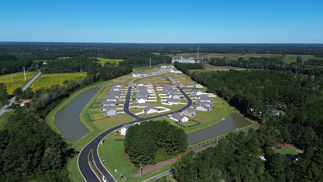 Aerial of community