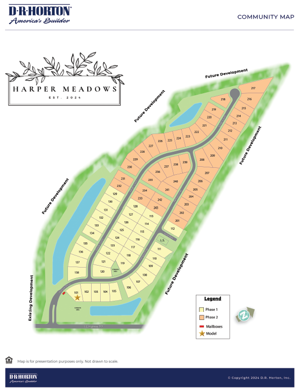 Static Lot Map