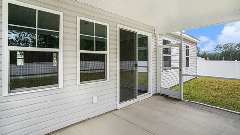 screened in patio