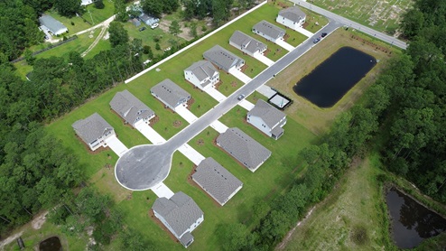 Spring View Landing 12 homesites aerial view