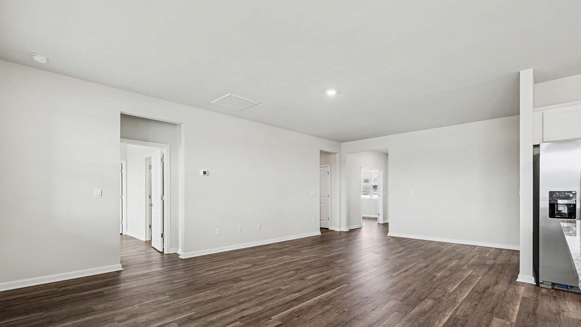 kitchen with living space