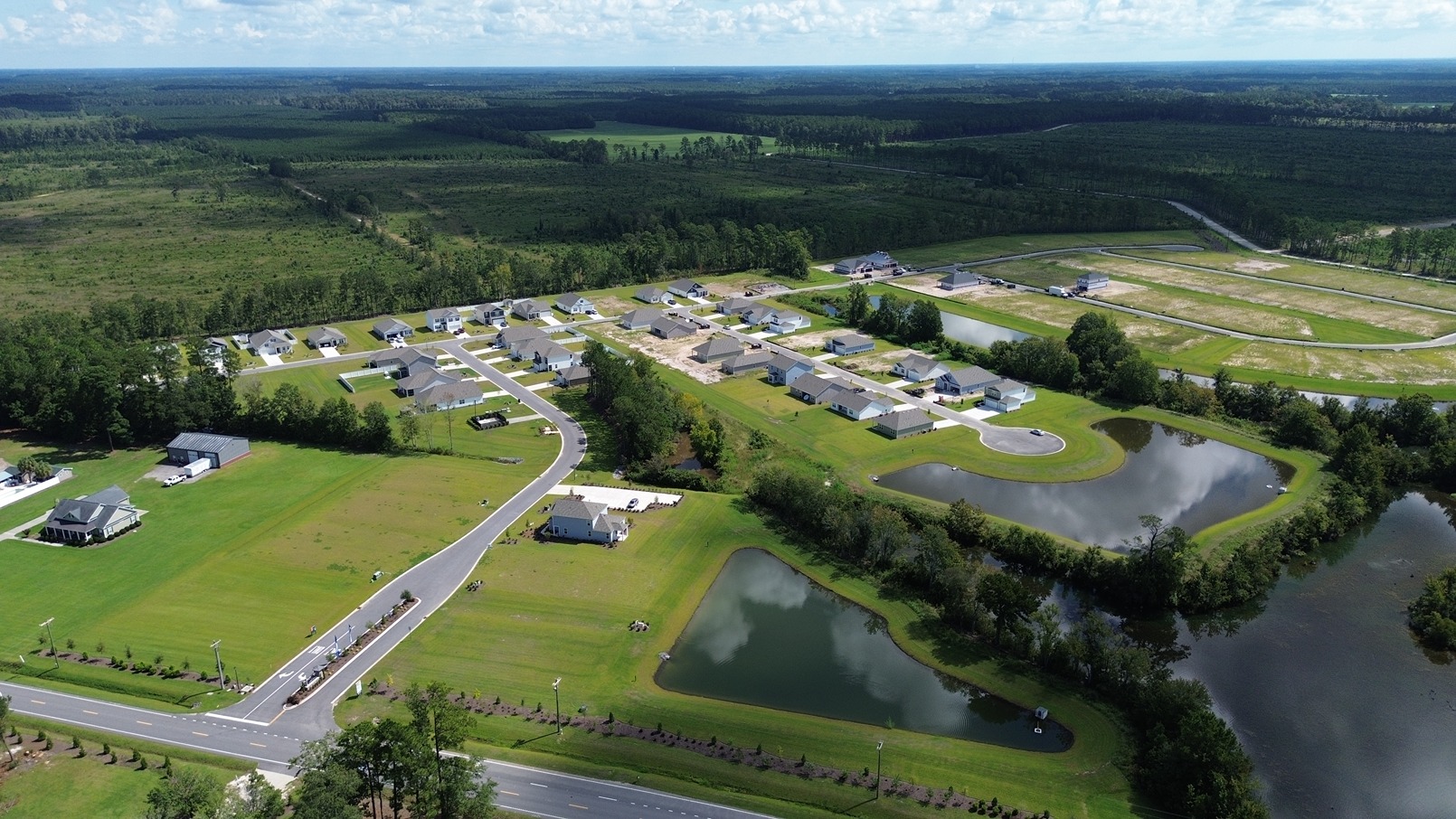 aerial of community