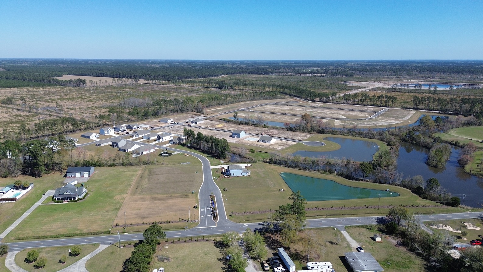 aerial of community
