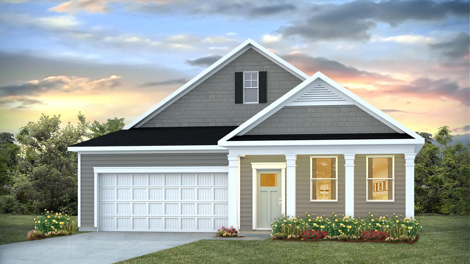 single story home