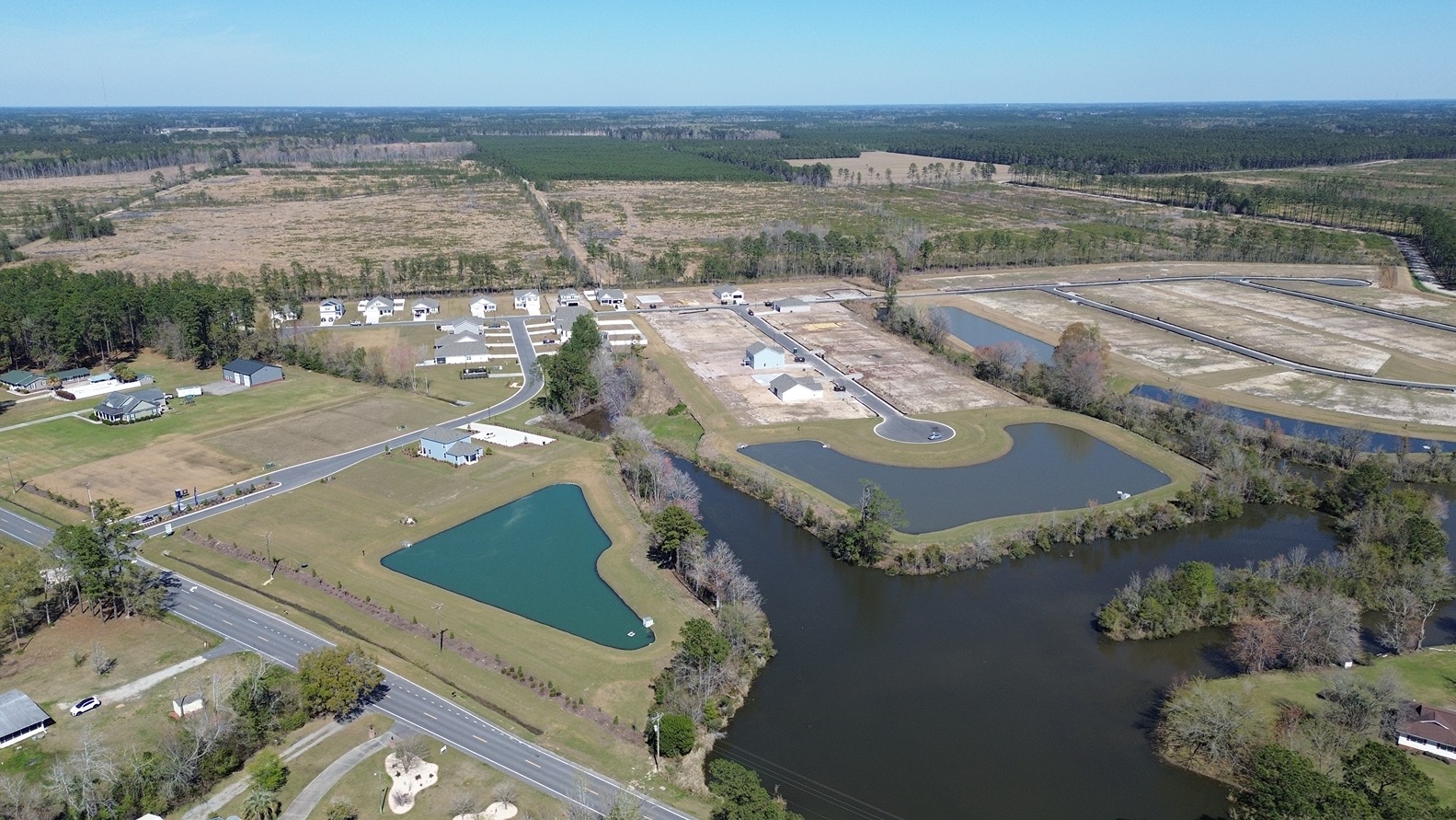 aerial of community