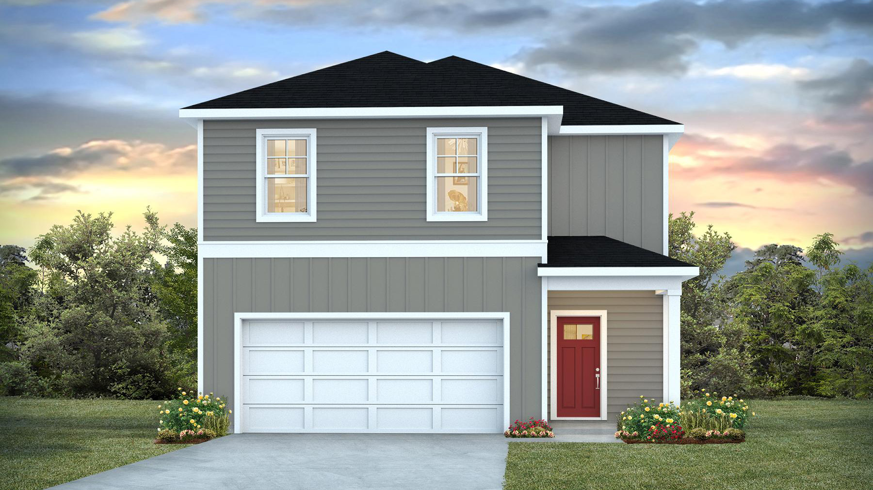 two story home