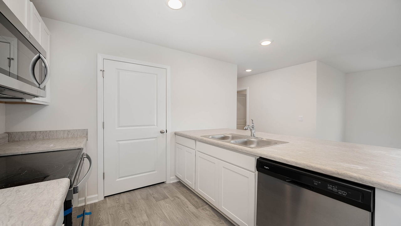 Wyeth kitchen with stainless steel appliances