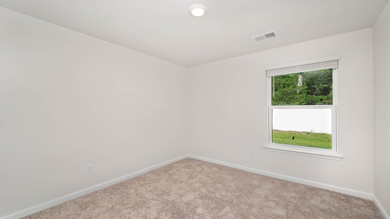 Wyeth bedroom three with carpet