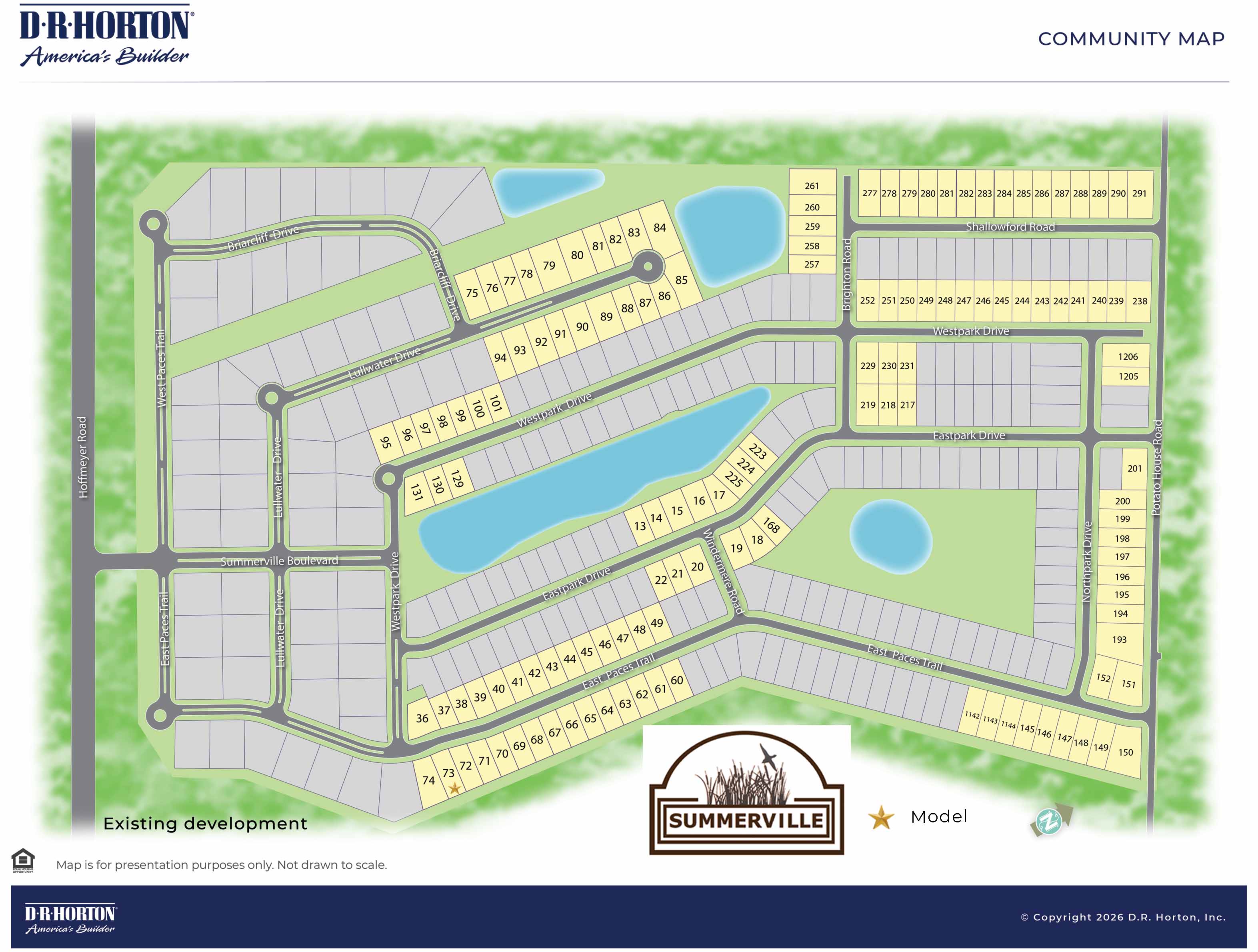 Static Lot Map