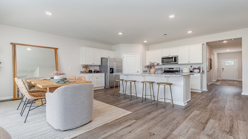 Cali dining and kitchen overview