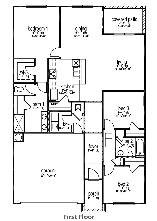 The Aria Floorplan