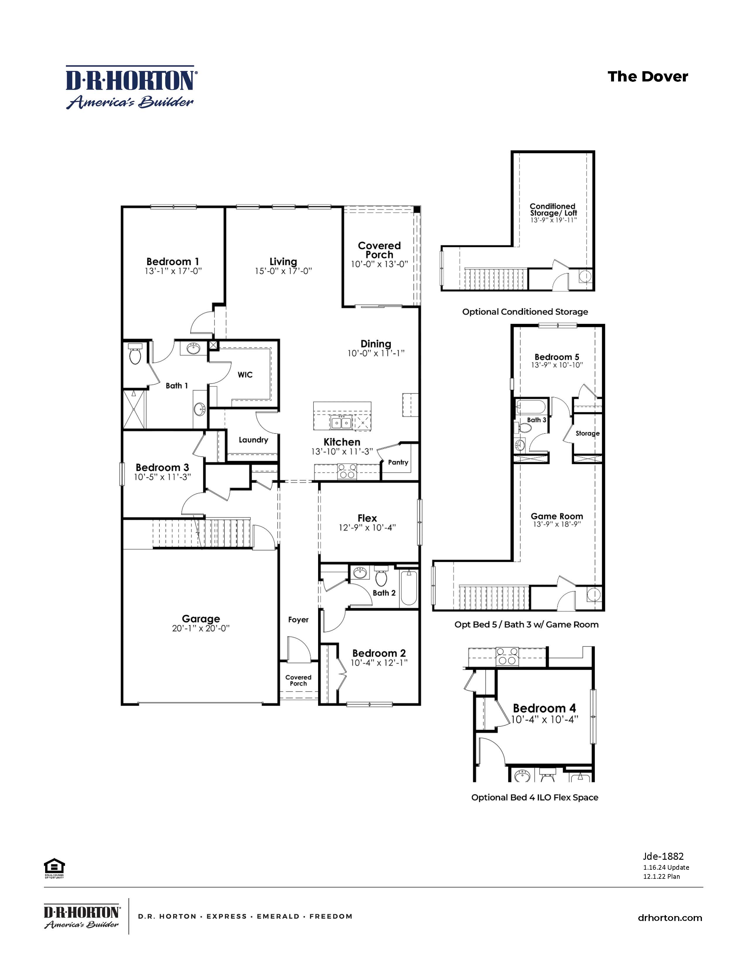 The Dover Floorplan