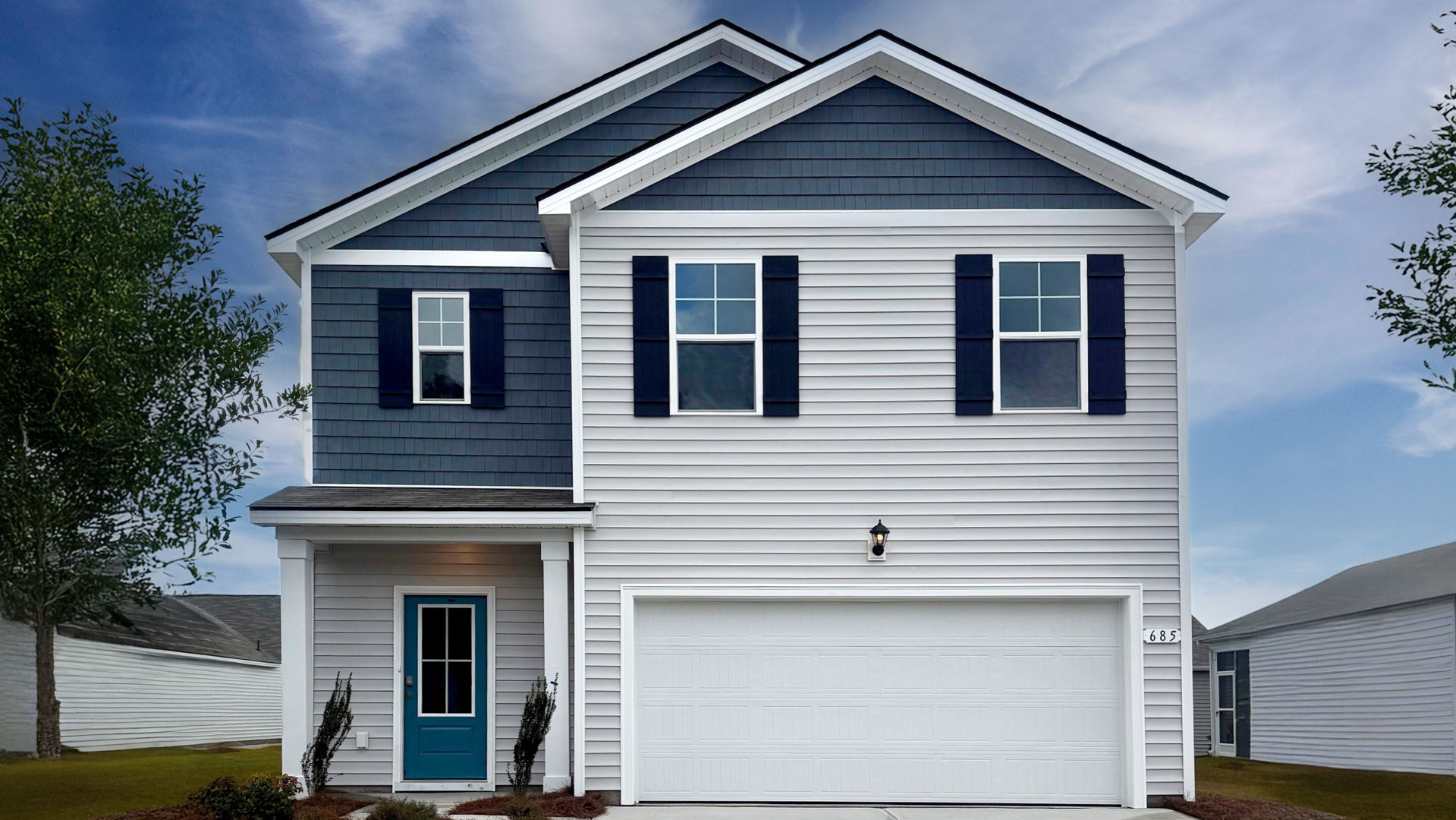 two story home