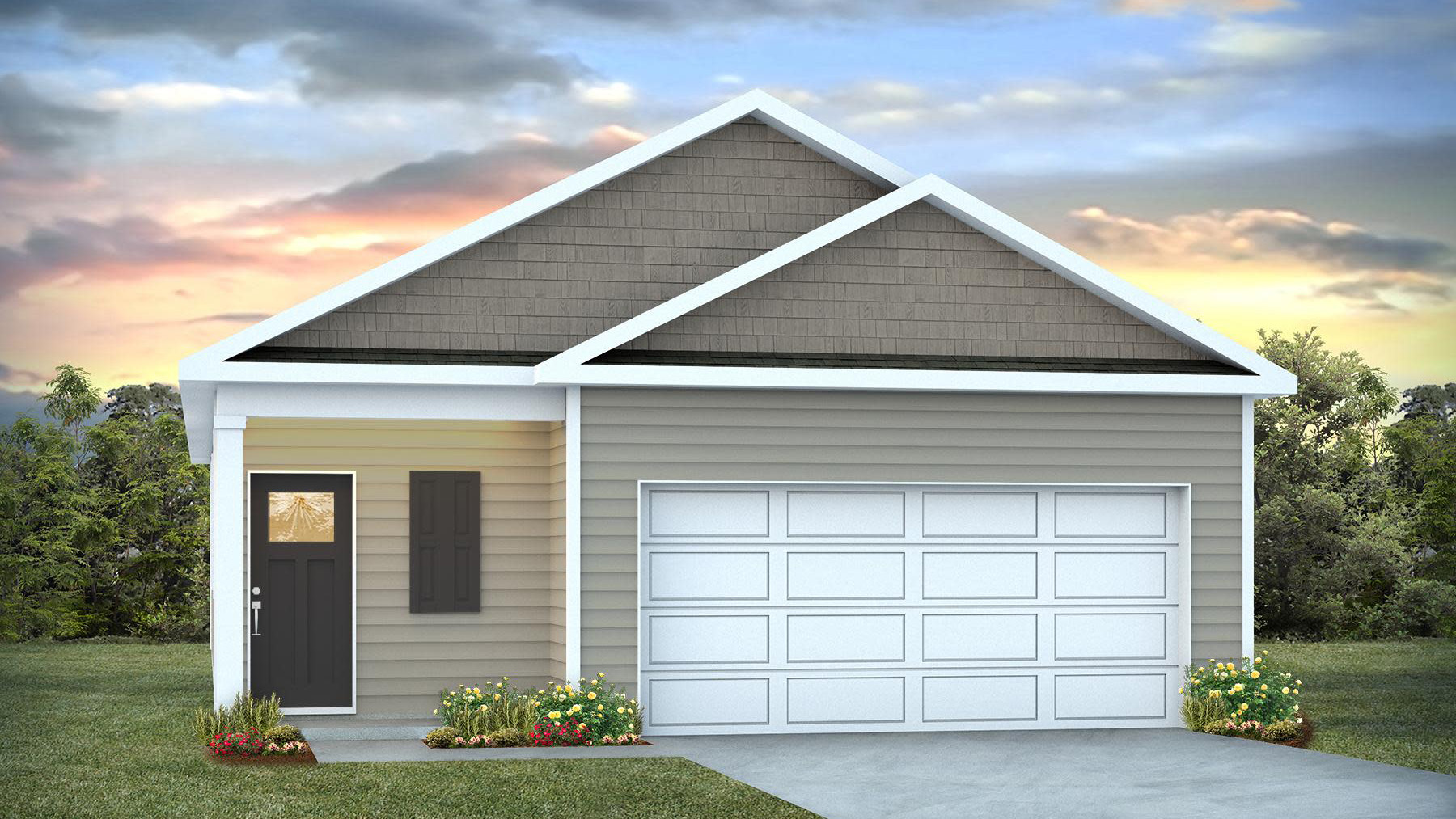 single story home