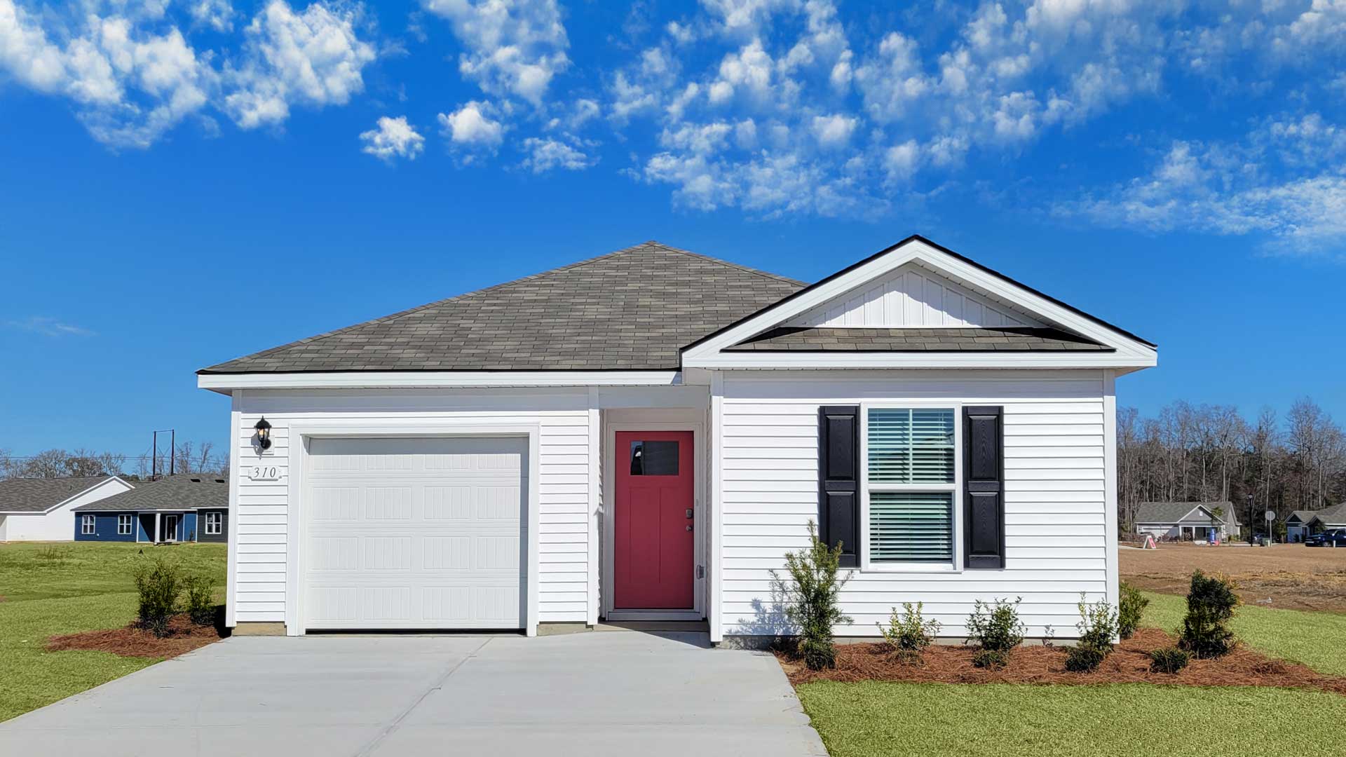 single story home