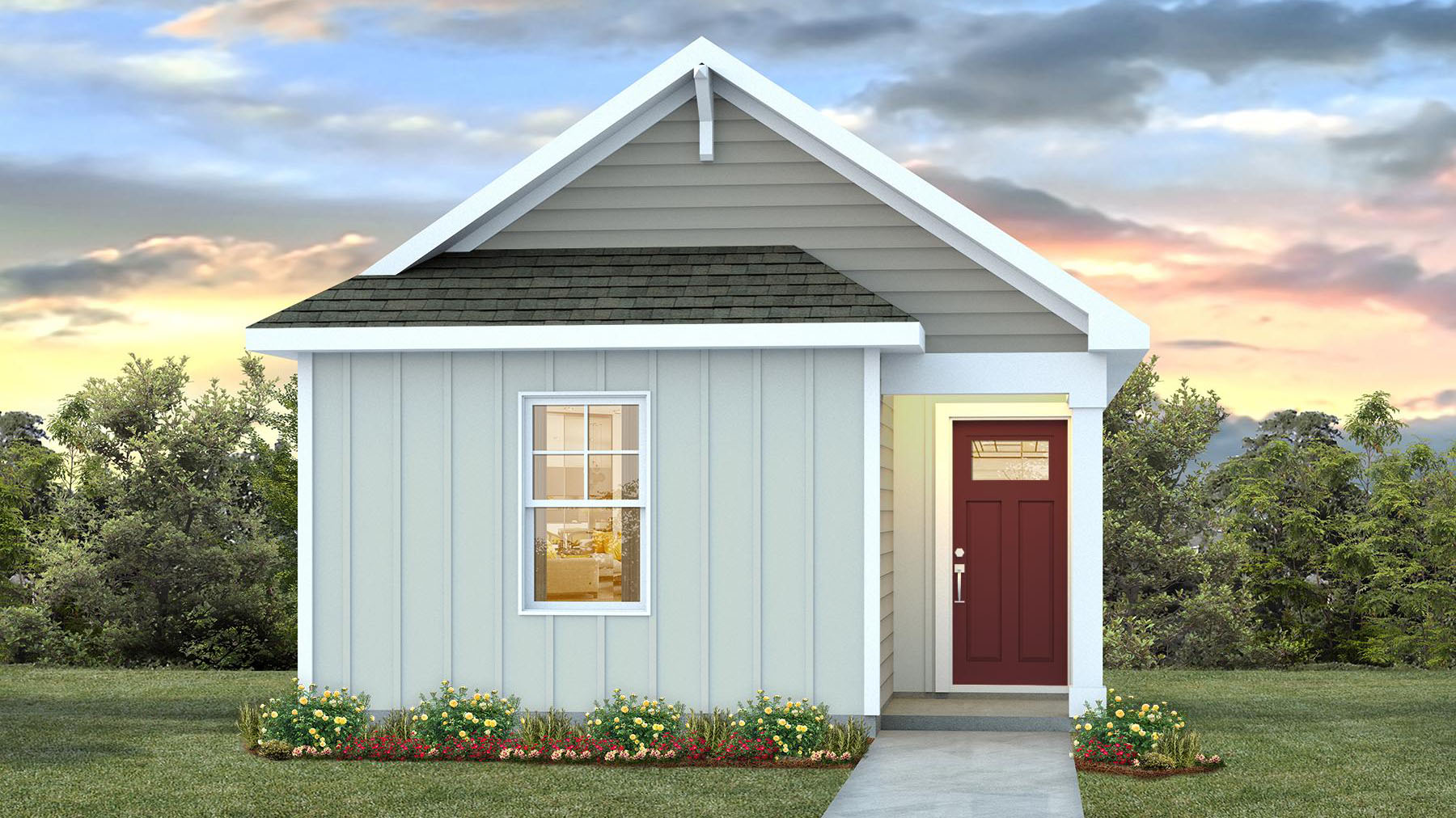 New Haven D Elevation