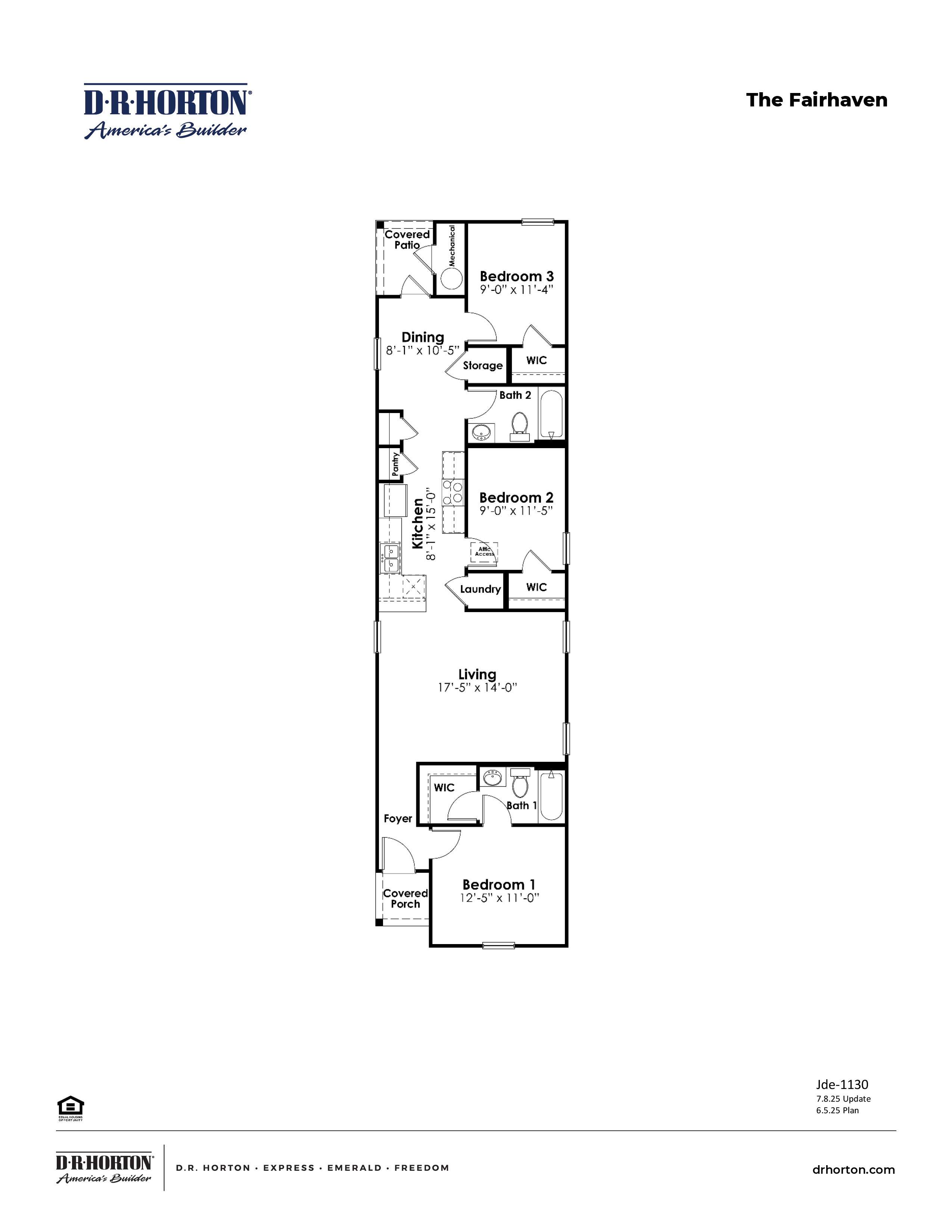 Fairhaven Plan Image
