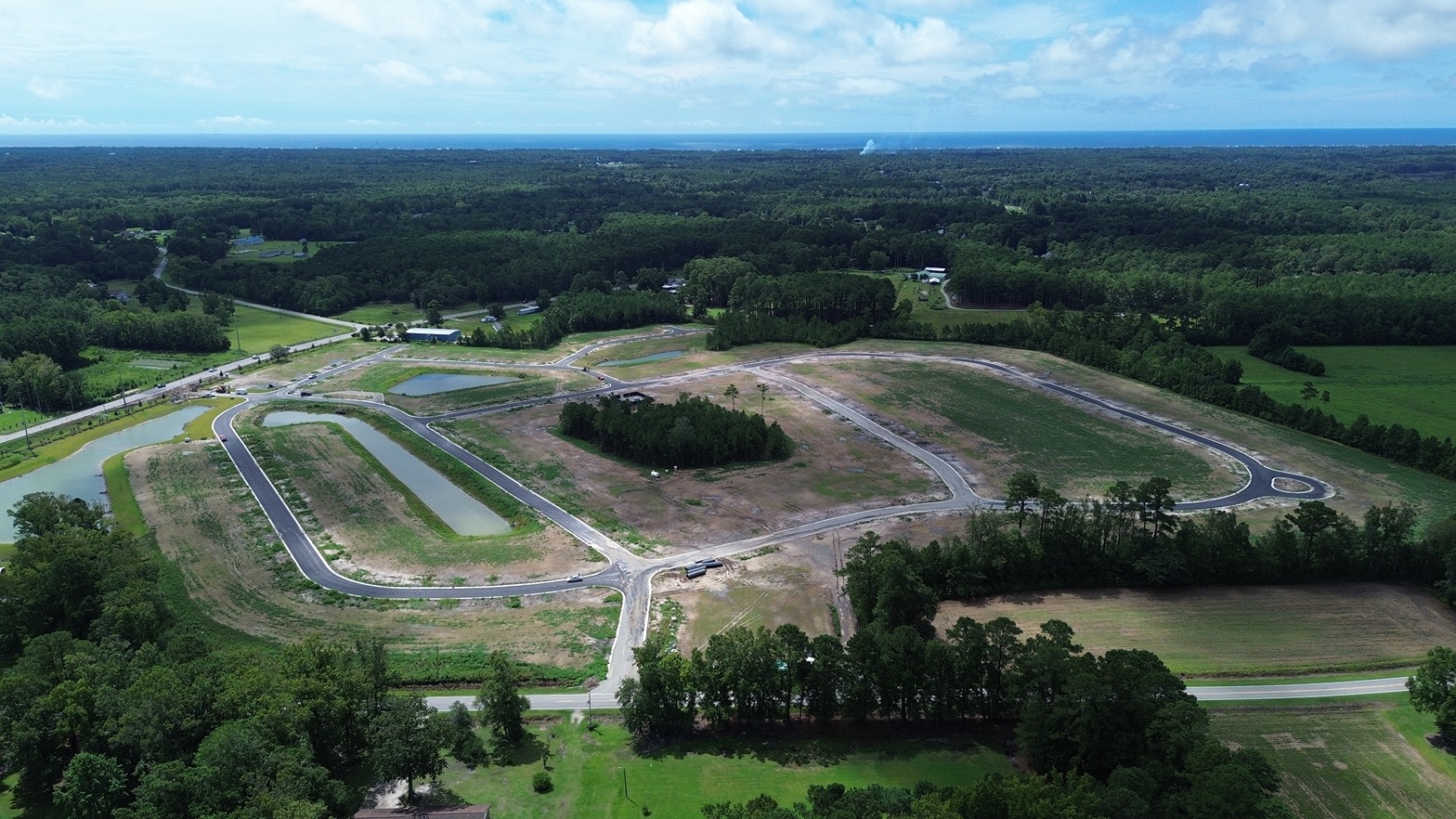 aerial of community